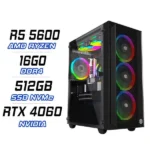 PC Gamer Ryzen 5 5600 – RTX 4060 500GB SSD