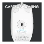 Logitech G203 LightSync (Blanc) – Image 3