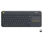 Logitech Wireless Touch Keyboard K400 Plus (Noir)
