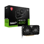 MSI GeForce RTX 4060 VENTUS 2X BLACK OC 8GB GDDR6